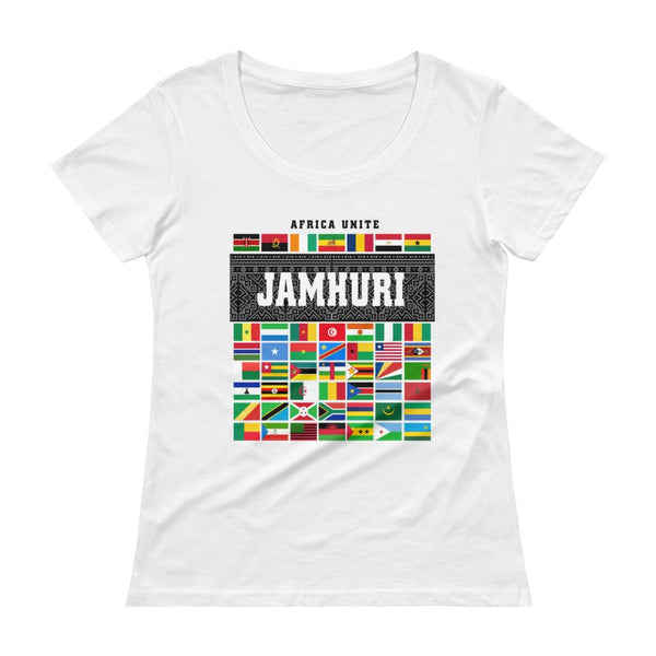 Africa Unite Ladies t-shirt Jamhuri Wear