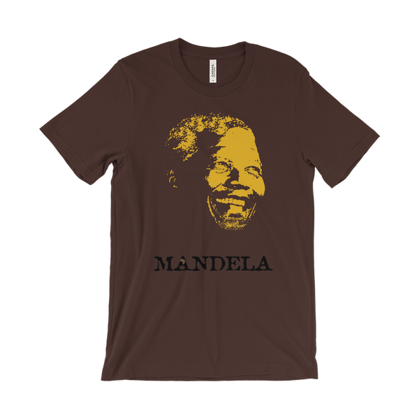 Nelson Madiba Mandela Brown T-shirt 